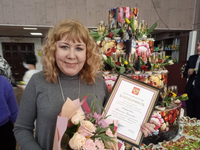 Артистка забайкальского драмтеатра удостоена  благодарности Президента РФ 